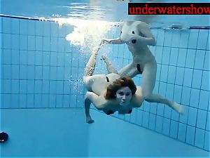 Andrea and Monica underwater dolls